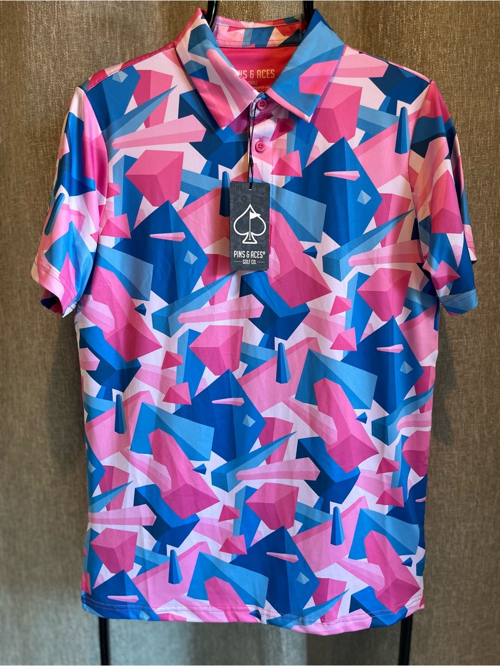 Pins and Aces Men's Golf Polo